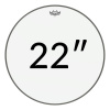 Remo Emperor Clear Bass Priemer blany: 22