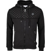 Sergio Tacchini DURANTE HOODIE čierna,tmavo sivá Pánska mikina S
