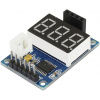 KUONGSHUN ELECTRONICS Riadiaca jednotka s displejom pre ultrazvukové čidlo HC-SR04