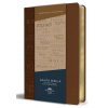 Biblia Rvr60 Letra Grande Tama?o Manual, Simil Piel Canela Con Nombres de Dios / Spanish Bible Rvr60 Handy Size Large Print Leather Soft Brown with Na