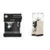 Ascaso Steel UNO, Black + Eureka Mignon Specialita, CR cream