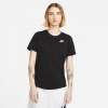 Nike Sportswear Women's Club T-Shirt Black 10 (S)