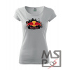 Dámske tričko s moto motívom 212 Red Bull
