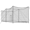 Vevor Voľne stojaca sieť na baseball 10668×3200×3100mm uzlovaná 45-ply hdpe FXZTKWTG35YCK22M0001V0