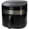 Nedis KAAF180BKW teplovzdušná fritéza, 7.2 l, 1800 W, indikátor, ovládanie pomôcť aplikácie, bez BPA, ochrana proti prehriatiu, funkcia časovača, čierna; KAAF180BKW