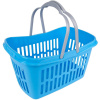 DEMA Nákupný košík plastový 21 litrov, modrý