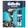 Gillette Darčeková Súprava S Holiacim Strojčekom Mach3 + Series Gél 75 ml + Škatuľka