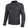 Turistická motocyklová bunda MOTOID CAMINO II ČIERNA BLACK Veľkosť 3XL