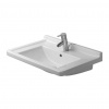 Duravit Starck 3 - Nábytkové umývadlo 700x490 mm, 1 otvor pre batériu prepichnutý, biela 0304700000
