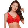 Podprsenka push-up Gaia BS 1225 Sophia - Červená / 80B