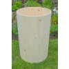 Drevený Kvetináč do záhrady - sud - výroba na objednávku