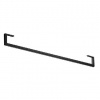 Duravit Príslušenstvo - Držiak uteráka, dĺžka 75 cm, matná čierna 0031214600