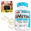 Tabletky na rastový hormón GH L-arginín Ornitín Lyzín Vitamín B6 90 kapsúl
