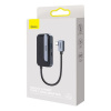 Baseus Baseus HUB for Smartphones and Tablets PadJoy 6-in-1 (USB 3.0, HDMI 2.0 4K 30Hz, Type-C female 100W, SD/TF reader, 3.5 mm Jack Socket) with Type-C output, Gray (WKWJ000113)