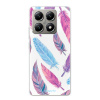 Silikonové pouzdro iSaprio - Xiaomi 14T - Feather Pattern 10 (Odolný silikonový kryt, obal, pouzdro iSaprio - Xiaomi 14T - Feather Pattern 10 - skvělá ochrana a pružnost, stylový UV potisk, lehkost, t