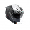AGV K5 JET EVO E2206 CONTROL MATT BLACK/WHITE Velkosť: M