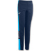 Joma Dámske tréningové nohavice LONG PANT CHAMPIONSHIP IV DARK NAVY-FLU TURQ WOMAN Veľkosť: 2XS