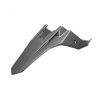 POLIS PLASTIC REAR FENDER, WHT/WHT