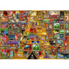 RAVENSBURGER Puzzle Úžasná abeceda - písmeno A 1000 dílků