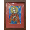 Sedembolestná Mária - Kovaľčuk Arsen, Originálny, ručne maľovaný obraz S (do veľkosti 45x45cm) Viac farieb