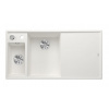 Blanco Axia III 6 - Silgranitový drez, 100x51 cm, s ovládaním odtoku a príslušenstvom, InFino, biela 524647
