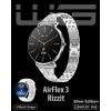 WG - Chytré hodinky WG AirFlex3 Rizz It, dámské, 2x řemínek, stříbrná 12981