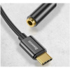 Baseus CATL54-01 adaptér pro USB-C / 3,5mm jack černý