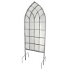 Zrcadlo GOTHIC, zápich/na podstavci, 180cm|Esschert Design