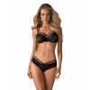 Obsessive Sexi komplet Obsessive Black Pearl 860/SET/1