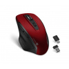 Connect IT Dual SmartSwitch bezdrôtová myš, USB-A + C (+ batéria) – červená