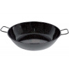 Hlboká smaltovaná paella panvica Garcima 50 cm – gastro panvica pre 14–18 porcií, nekorodujúca