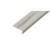 AP45/2 schodová lišta, pre lino ACARA, hliník elox inox, 20,5x44 mm, 2,7 m