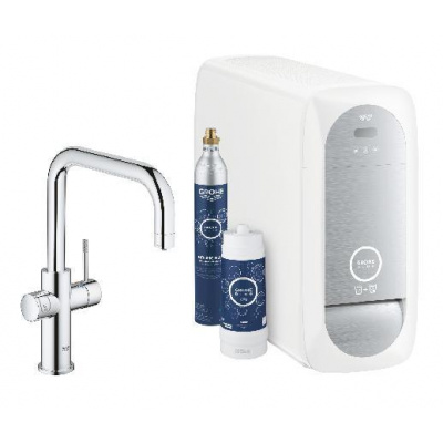 Grohe Blue Home - Drezová batéria Connected, s chladiacim zariadením a filtráciou, chróm 31456001