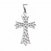 Stříbrný přívěsek zdobený kříž Lucas
