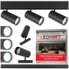 Magnetická lišta + 3x LED bodové svietidlo SPOT 20W M20 IP20 3 FARBY SVETLA