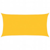 Slnečná plachta, 160 g/m2, žltá, 3x6 m, HDPE