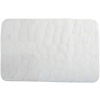 MSV Kúpeľňová predložka Pebbles 50 × 80 cm biela