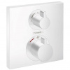 Hansgrohe Ecostat Square Termostatická batéria pre 2 vývody, biela matná 15714700