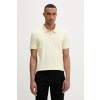 Calvin Klein polo tričko pánske s bavlnou LV04LC254G žltá L