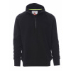 PAYPER AUSTIN 001380-0412 / Pánska mikina s polozipsom - black XXL