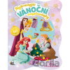 Nejkrásnější vánoční omalovánky se samolepkami Disney Princezny