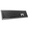 C-TECH Klávesnice Quallis KB-118 Dual mode, bezdrátová, BT5.0 + 2,4GHz, scissors tlačítka, USB nano receiver, CZ/SK KB-118