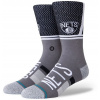 ponožky STANCE (NBA) NETS SHORTCUT 2 CREW SOCKS Black 43-47