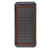 OXE Solárna Powerbanka, kapacita 33800 mAh, červená