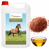 Ľanový olej pre kone Horselen 4 l, prírodný, lisovaný za studena