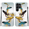 Knižkové puzdro Samsung Galaxy S24 Ultra 5G s farebným perím