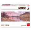 Puzzle 6000 Lake v horách (panoráma), hračky Dino (Puzzle 6000 Lake v horách (panoráma), hračky Dino)