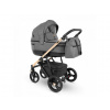 Detský kočík Camarelo Belagio | Deluxe Baby Farba: 02 - Stredne-šedá