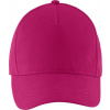 SOL'S | Buzz, 5 panelová šiltovka, červená fuchsia