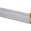 Podlahová lišta MDF biela L 8/2